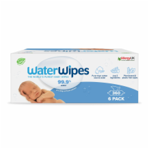 Waterwipes Sensitive Baby Wipes  6x6pk