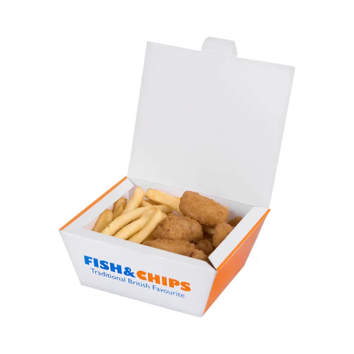 Fish & Chips Chip Boxes (5.5"x5x2.5")-Case of 300