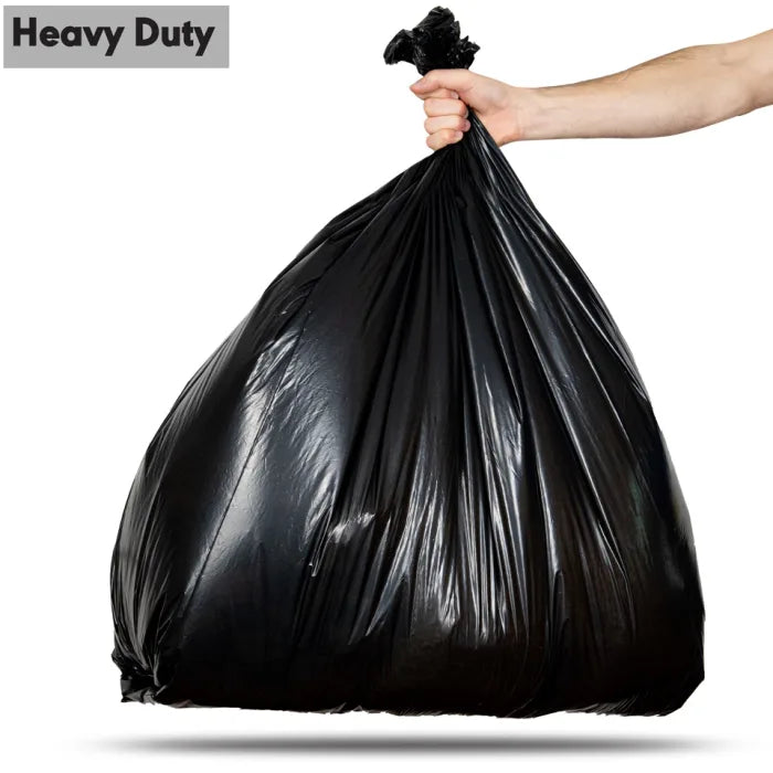 140L Black Heavy Duty Compactor Sacks (max. load 18kg)-1x100