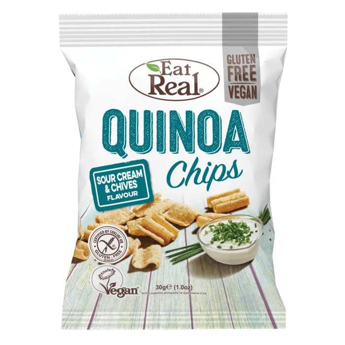 Eat Real Quinoa Sour Cream & Chive 30g