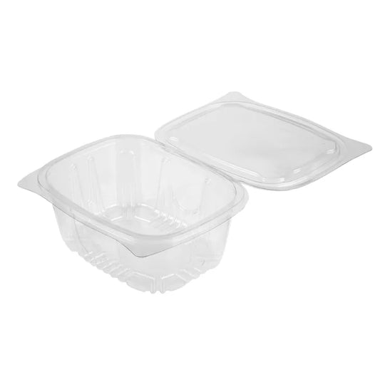 New Leaf Hinged Salad Container (1000ml)- Box of 400