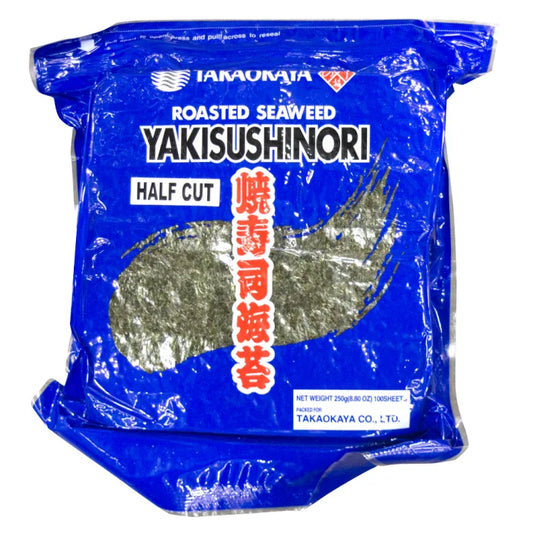 Kofuku Nori Roasted Seaweed (Yakinori B)(Half Cut-200 Sheets) 250g