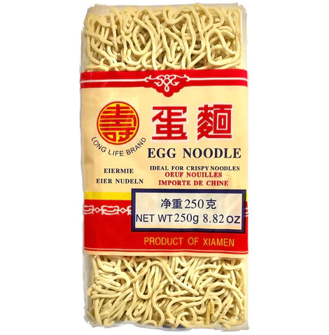 Long Life Quick Egg Noodle 250g Box of 25