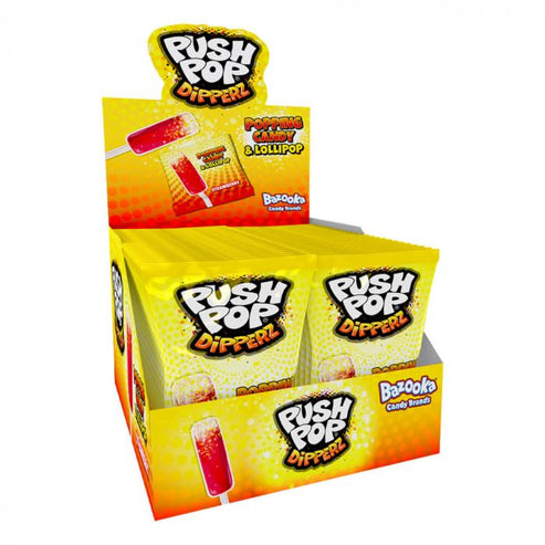 Bazooka Push Pop Dipperz Bag  48x12g(6)