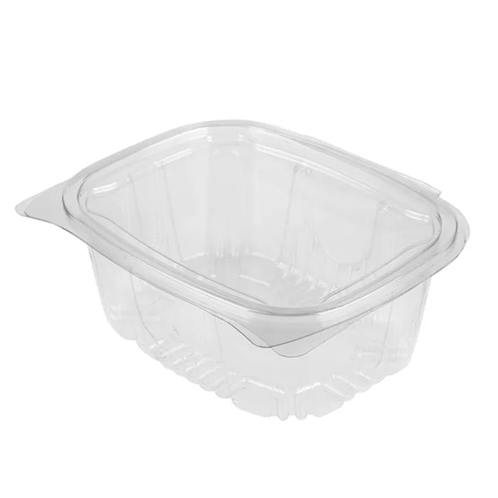 New Leaf Hinged Salad Container (1000ml)- Box of 400