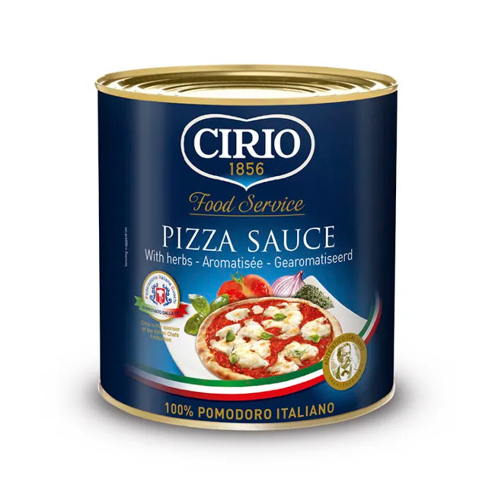 Cirio Spiced Pizza Sauce 2.55kg Box of 6