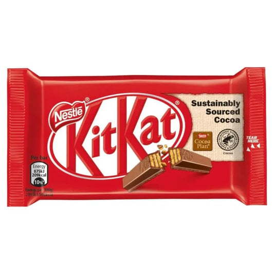 KitKat 4 Finger Chocolate Bar 41.5g