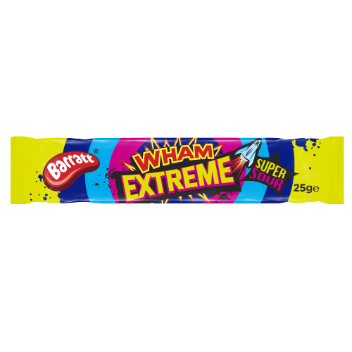 Barratt Wham Extreme Chew Bar  50x25g(6)