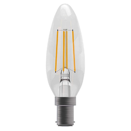 w Candle Led Sbc Warm White Bulb  8x40W