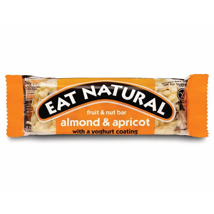 Eat Natural Almonds Apricots & Yoghurt Coating Bar 50g Box of 12