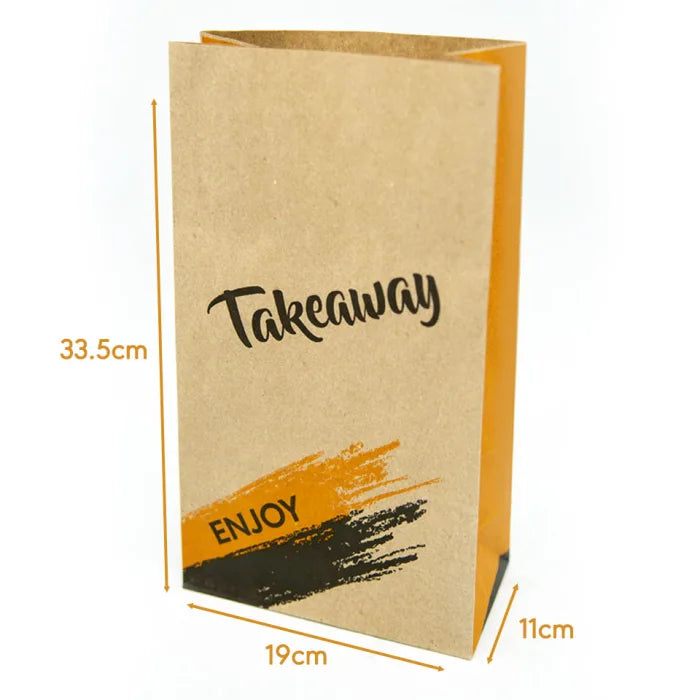 Enjoy R12 Large Brown SOS Bags (190x110x335mm) Case of 250