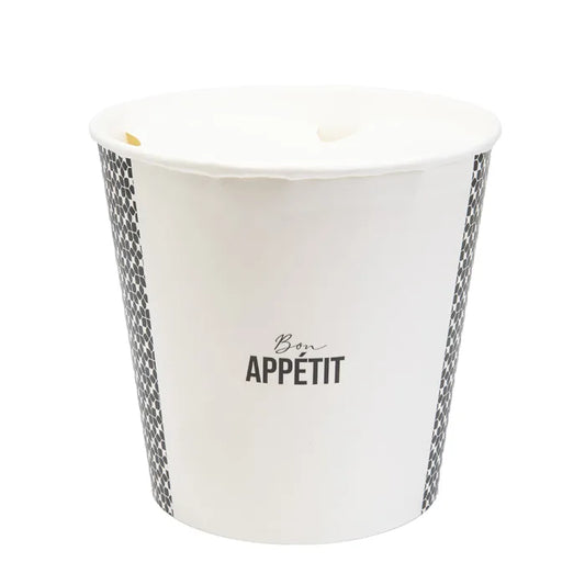 2500ml Chicken Buckets with Paper Lids-Box of 80