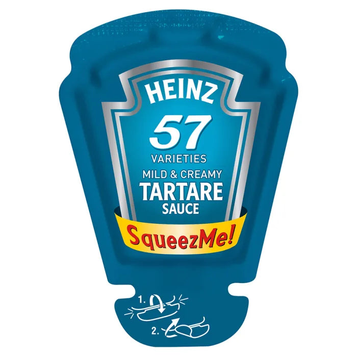 Heinz SqueezMe Tartare Sauce 26ml Box of 100