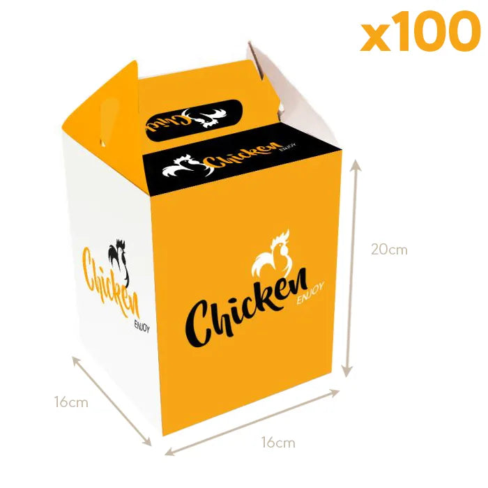 Enjoy Range Chicken Buckets (160x200x160mm) Case of 100