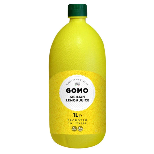 Gomo Sicilian Lemon Juice 1L Box of 6