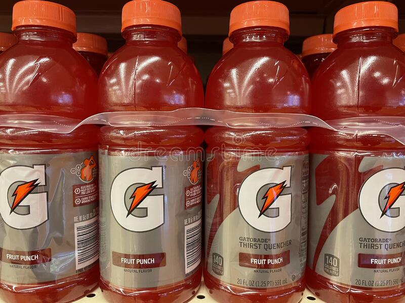 Gatorade Fruit Punch Usa  591ml Case of 6