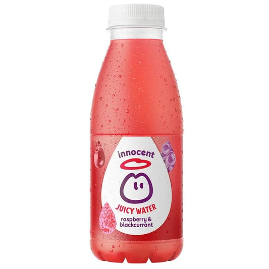 Innocent Juicy Water Raspberry & Blackcurrant 420ml