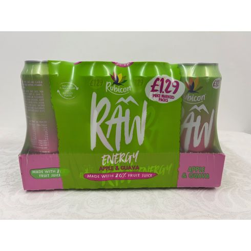 Rub Raw Nrg App & Guava    12x500ml