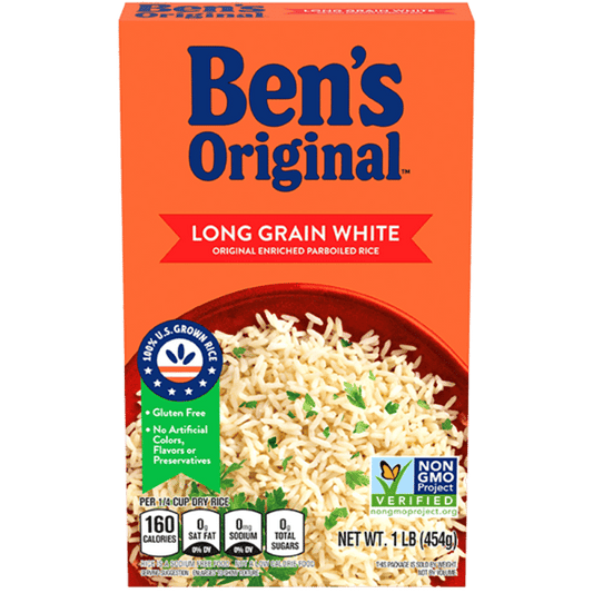 Bens Original Long Grain Rice  6x220g