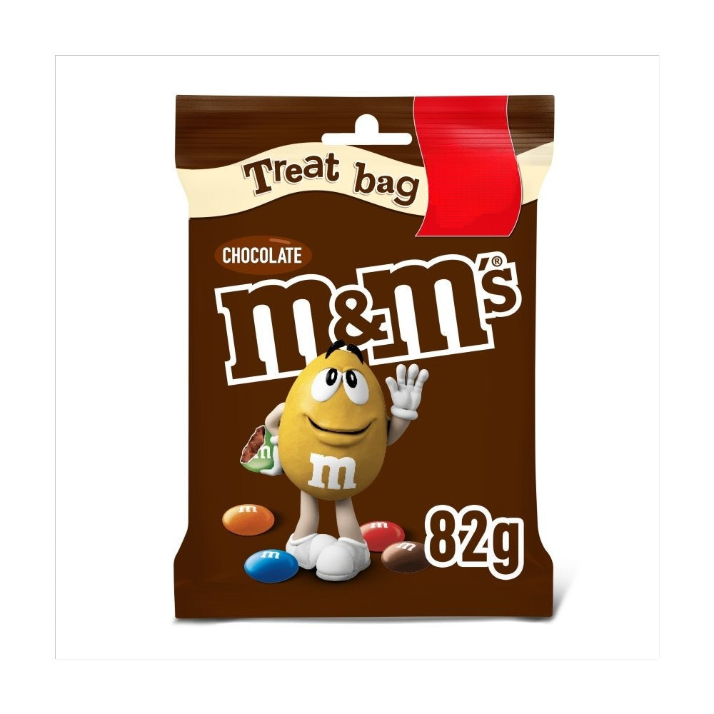 M&M's Milk Chocolate Bites Treat Bag  82g Box of 16