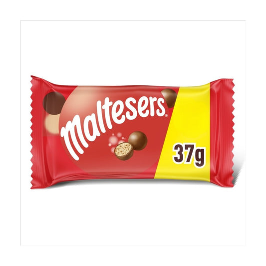 Maltesers Milk Chocolate & Honeycomb Snack Bag 37g Box of 20