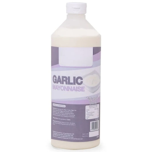 SQ-easy Garlic Mayonnaise (Bottle) 1L Box of 3