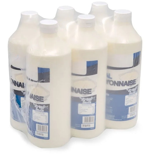 SQ-easy Real Mayonnaise (Bottle) 1L Box of 6