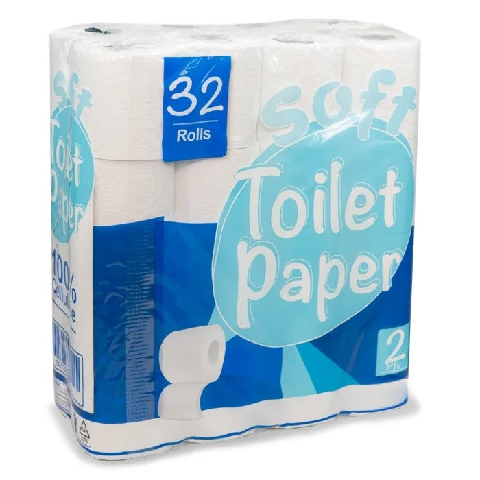 Soft 2ply Toilet Rolls-1x32