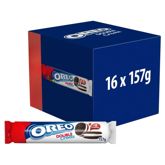 Oreo Double Creme Sandwich Biscuits  157g