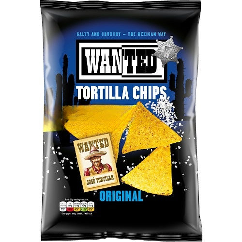 Wanted Tortilla Chips Salt 125g