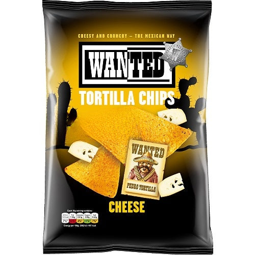 Wanted Tortilla Chips Cheese 125g