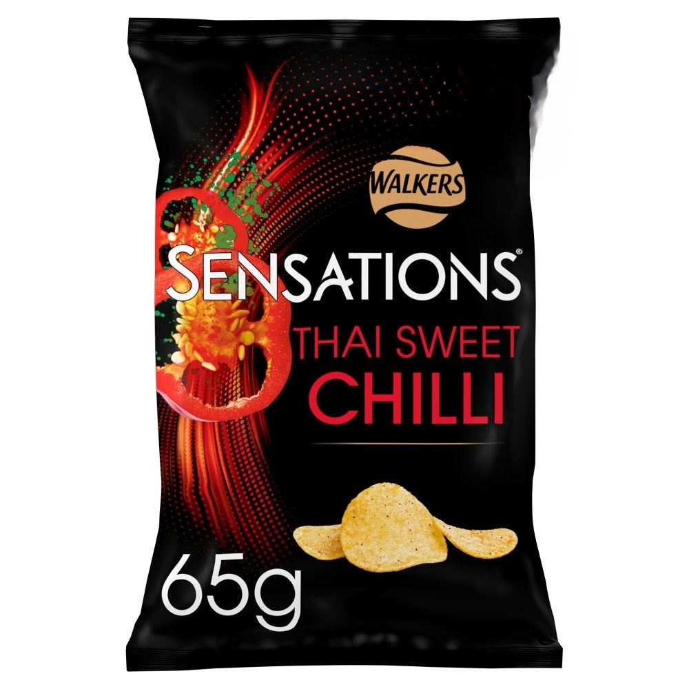 Walkers Sensations Thai Sweet Chilli Crisps 65g