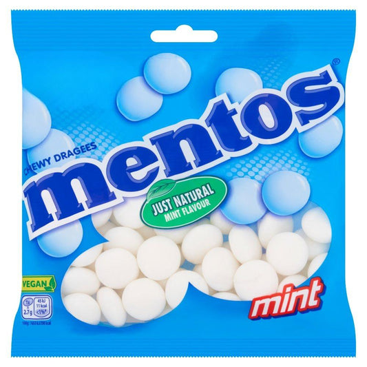 Mentos Chewy Dragees Mint Flavour 135g