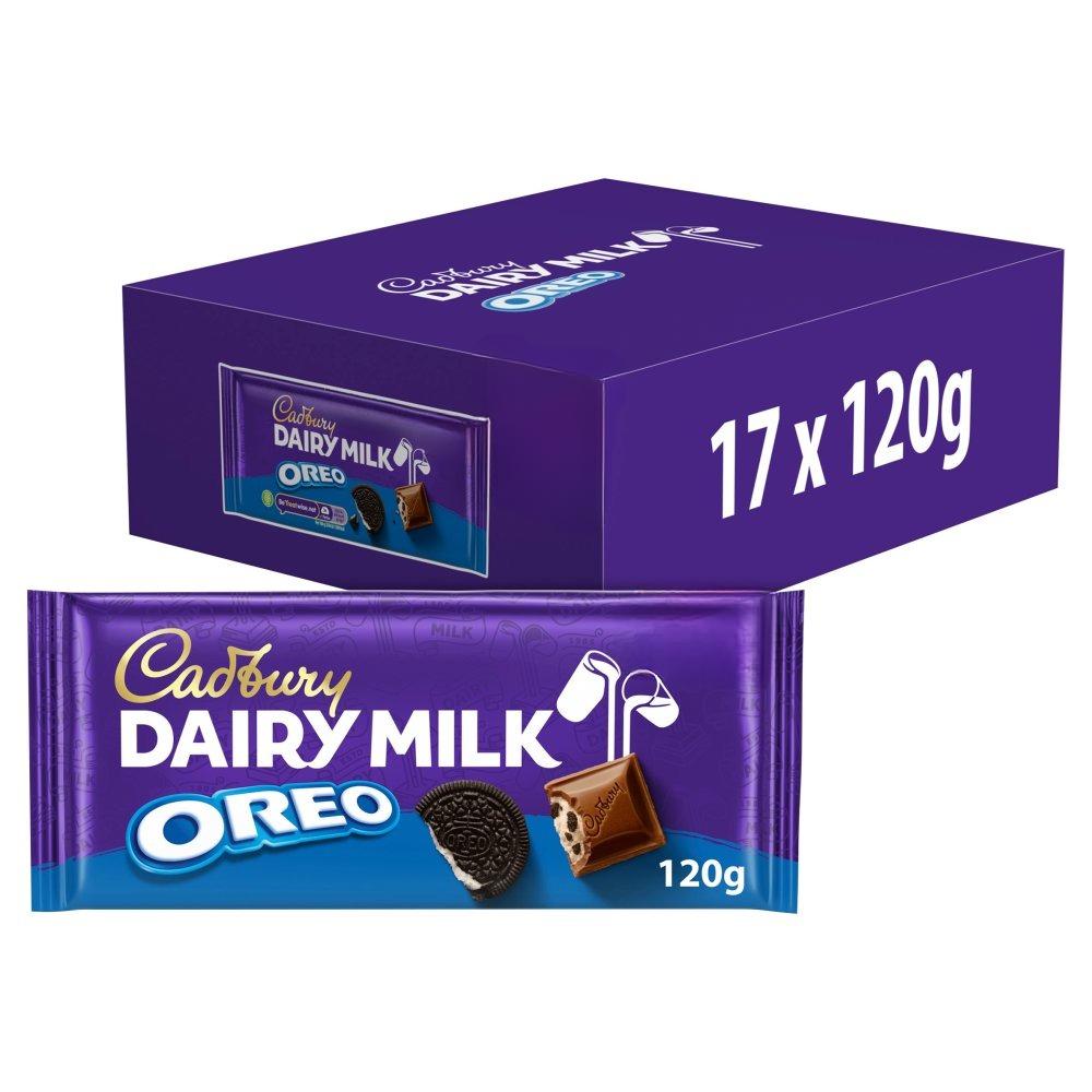 Cadbury Dairy Milk Oreo Chocolate Bar 120g