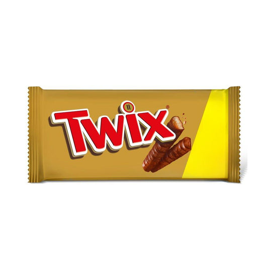 Twix Caramel & Milk Chocolate Fingers Biscuit Snack Bars Multipack 3 x 40g