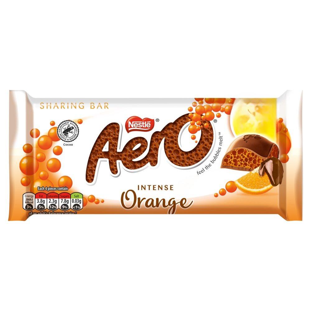 Aero Orange Chocolate Sharing Bar 90g