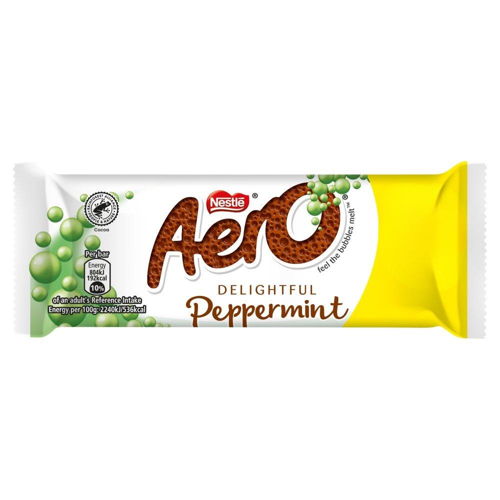 Aero Peppermint Mint Chocolate Bar 36g