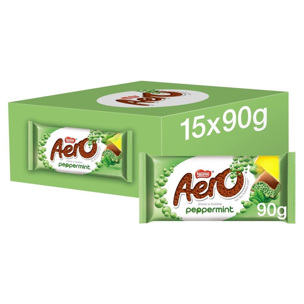 Aero Peppermint Mint Chocolate Sharing Bar 90g