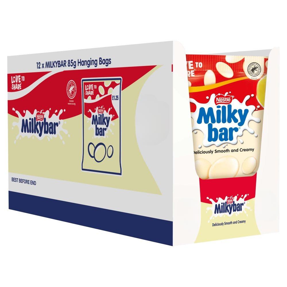 Milkybar Giant Buttons White Chocolate Sharing Bag 85g