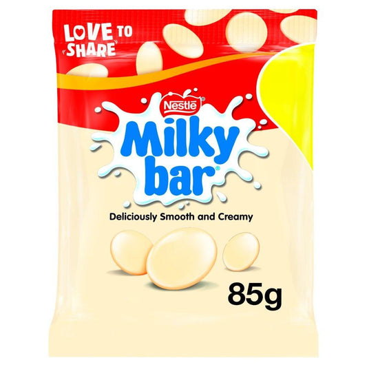 Milkybar Giant Buttons White Chocolate Sharing Bag 85g