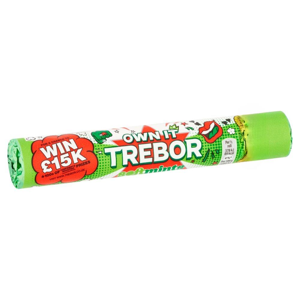 Trebor Softmints Peppermint Mints Roll 44.9g
