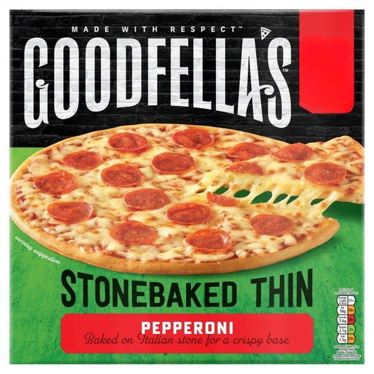 Goodfella's Stonebaked Thin Pepperoni 332g