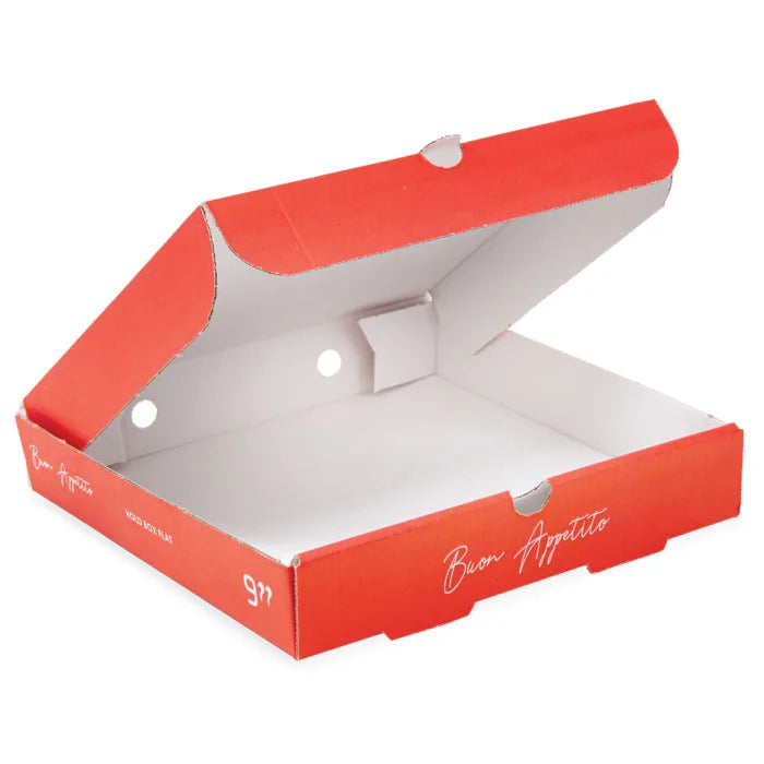 9" Premium Full Colour Pizza Boxes Case of 100