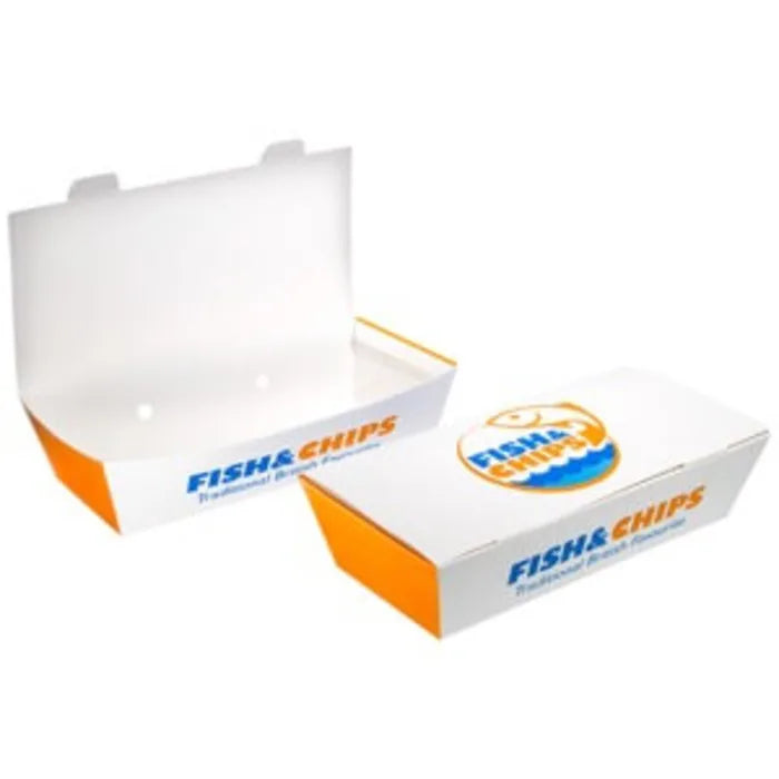 Fish & Chips Small Boxes (10"x5"x2.5")-Case of 150