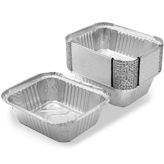 No:2 Foil Containers (5"x4"x2") Box of 1000