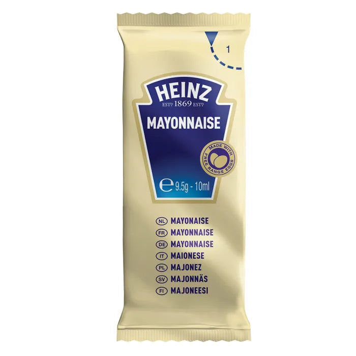 Heinz Mayonnaise Sachets 9.5g Box of 200