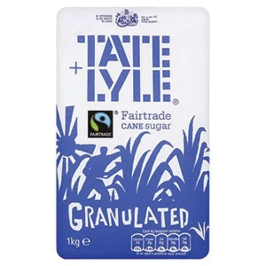 Tate & Lyle Fairtrade Granulated Sugar 1kg