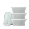 1000ml Microwave Plastic Containers with Lids Box of 250