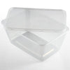1000ml Microwave Plastic Containers with Lids-Box of 250