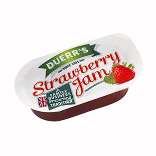 Duerrs Strawberry Jam Portions 20g Box of 96